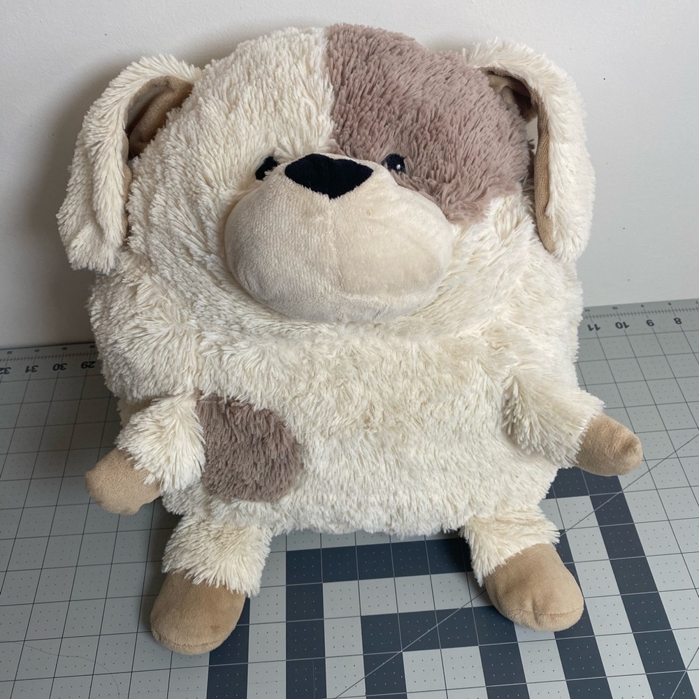 Warmies weighted lavender scented oversized dog with hand pockets